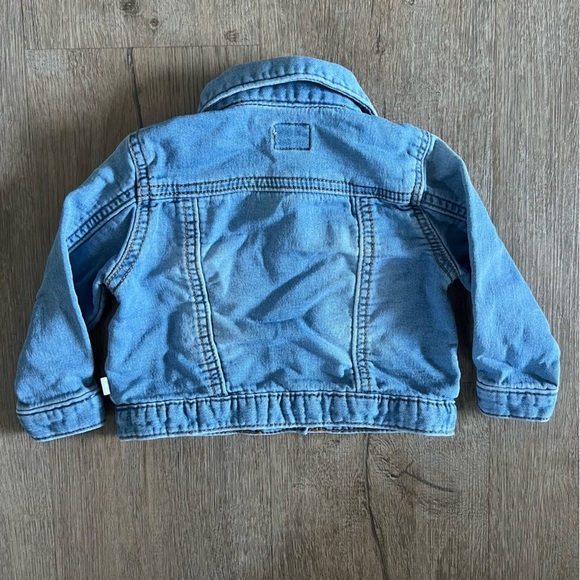 Baby B’gosh Jean Jacket 12M – Denim Jacket for Baby Boy or Girl – Classic Blue - Picture 2 of 3